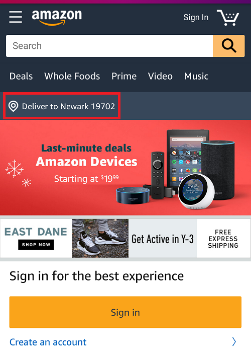 amazon-geolocation