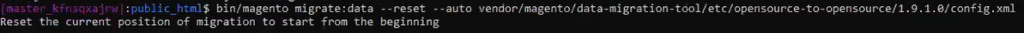 Magento Migration 9-1