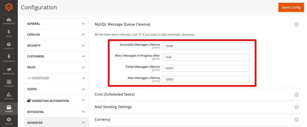 Clean Magento Logs