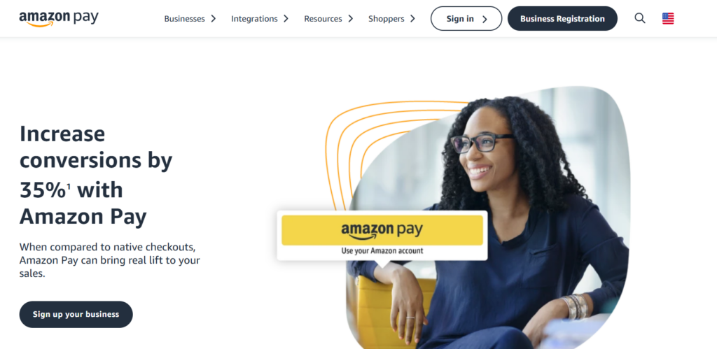 Amazon Pay - Most popular payment gateway