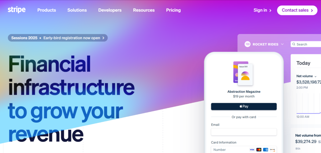 Stripe payment gateway