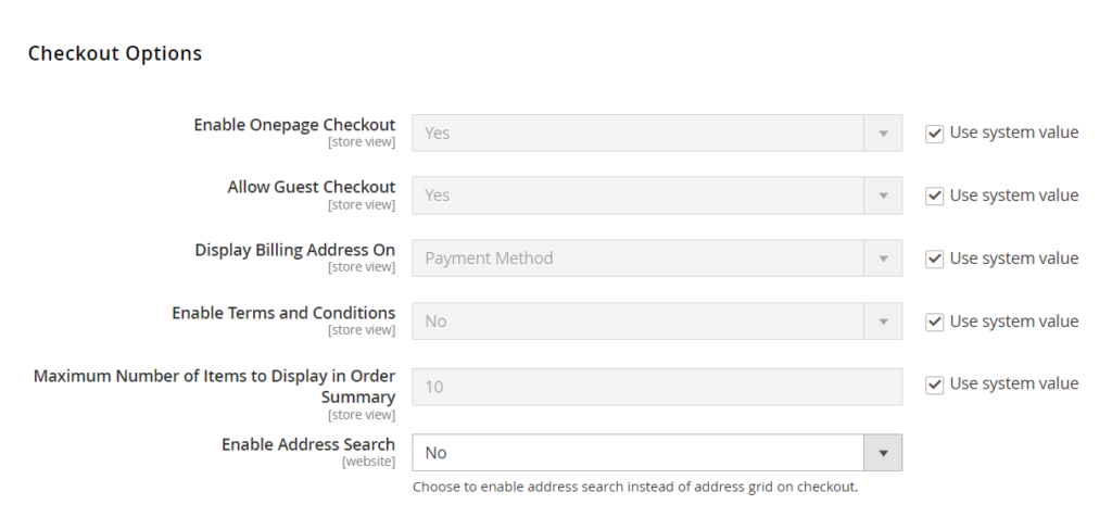 Magento 2 guest checkout