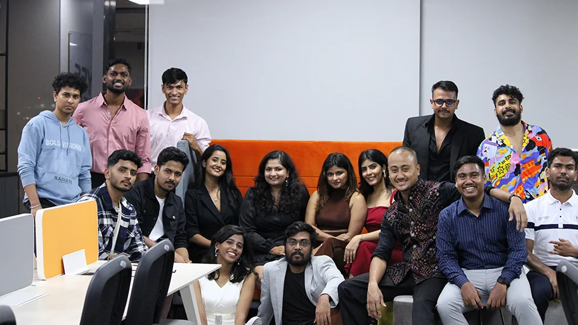 A group of HumCommerce colleagues together.